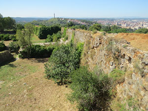 El castell de Montjuïc de Girona