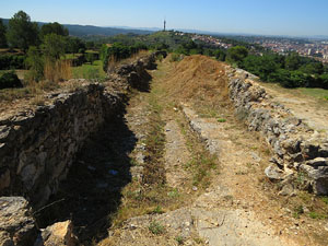 El castell de Montjuïc de Girona