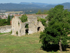 El castell de Montjuïc de Girona