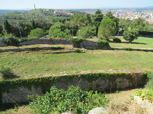 El castell de Montjuïc de Girona