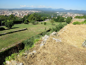 El castell de Montjuïc de Girona