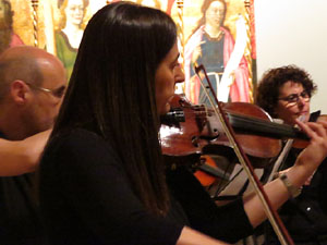 Nit dels Museus 2018. Actuaci&oacute; musical al Museu d'Art