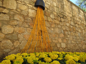 Temps de Flors 2018. Muntatges i instal·lacions florals als Absis de Sant Pere de Galligants