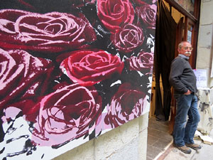 Temps de Flors 2018. Instal&middot;lacions i muntatges florals a la Pla&ccedil;a del Bell-lloc, Travessia de l'Auriga