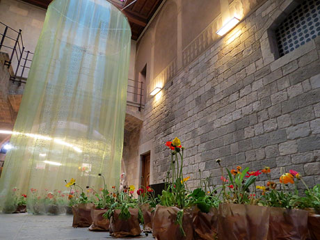 Temps de Flors 2018. Muntatges i instal&middot;lacions florals a la Cambra de la Propietat Urbana