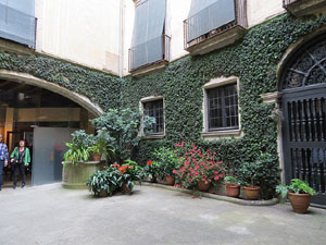 Temps de Flors 2018. Muntatges i instal&middot;lacions florals al Palau de Caramany