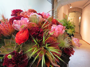 Temps de Flors 2018. Muntatges i instal&middot;lacions florals al Palau de Caramany