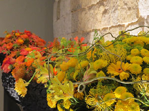 Temps de Flors 2018. Muntatges i instal&middot;lacions florals al Palau de Caramany