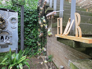 Temps de Flors 2018. Muntatge floral al Pati dels Rabins del Centre Bonastruc &ccedil;a Porta