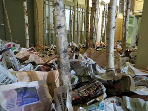 Temps de Flors 2018. Muntatges i instal&middot;lacions florals a l'Antic Cinema Modern