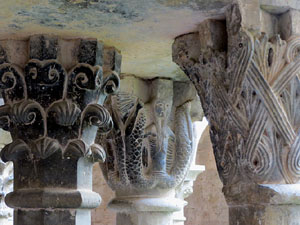 Temps de Flors 2018. Muntatges florals als claustres de Sant Pere de Galligants