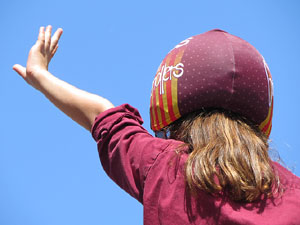 Temps de Flors 2018. Diada Castellera a la pla&ccedil;a de Sant Feliu amb els Marrecs de Salt, els Xics de Granollers, i els Sagals d�Osona
