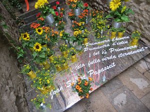 Temps de Flors 2018. Muntatges, instal·lacions i exposicions florals a diversos indrets