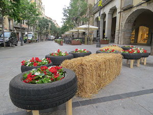 Temps de Flors 2018. Muntatges, instal·lacions i exposicions florals a diversos indrets