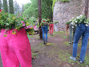 Temps de Flors 2018. Muntatges, instal·lacions i exposicions florals a diversos indrets