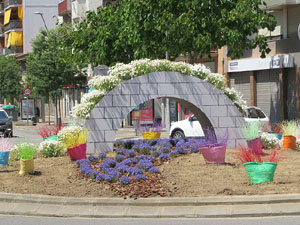 Temps de Flors 2018. Muntatges, instal·lacions i exposicions florals a diversos indrets