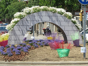 Temps de Flors 2018. Muntatges, instal·lacions i exposicions florals a diversos indrets