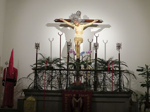 Temps de Flors 2018. Muntatges i instal&middot;lacions florals a la capella del Pilar de l'Esgl&eacute;sia del Carme