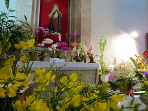 Temps de Flors 2018. Muntatges i instal·lacions florals als diversos espais de l'Església dels Dolors