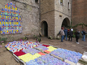 Temps de Flors 2018. Muntatges florals als Jardins del Campaner