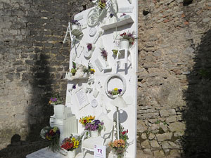 Temps de Flors 2018. Instal&middot;lacions i decoracions florals als diversos espais del Passeig Arqueol&ograve;gic