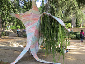 Temps de Flors 2018. Instal&middot;lacions i decoracions florals als diversos espais del Passeig Arqueol&ograve;gic