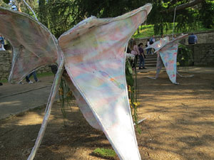 Temps de Flors 2018. Instal&middot;lacions i decoracions florals als diversos espais del Passeig Arqueol&ograve;gic
