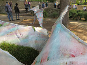 Temps de Flors 2018. Instal&middot;lacions i decoracions florals als diversos espais del Passeig Arqueol&ograve;gic