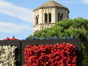 Temps de Flors 2018. Instal&middot;lacions i decoracions florals als diversos espais del Passeig Arqueol&ograve;gic