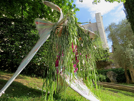 Temps de Flors 2018. Instal&middot;lacions i decoracions florals als diversos espais del Passeig Arqueol&ograve;gic