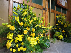 Temps de Flors 2018. Muntatges i instal&middot;lacions florals als diversos espais de l'Esgl&eacute;sia del Sagrat Cor