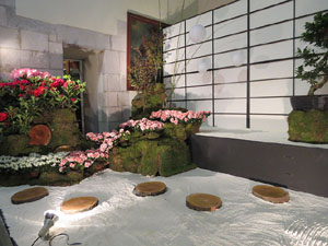 Temps de Flors 2018. Muntatges i instal&middot;lacions florals a l'Esgl&eacute;sia de Sant Mart&iacute; - Antic Seminari