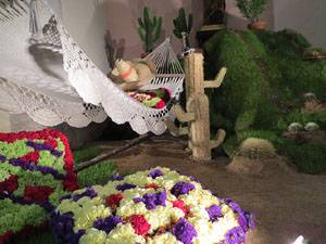 Temps de Flors 2018. Muntatges i instal&middot;lacions florals a l'Esgl&eacute;sia de Sant Mart&iacute; - Antic Seminari