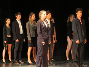 FITAG 2018 - Representació de l'obra Europa, a càrrec de Cràdula Teatre i el Cor Preludi, al Teatre Municipal