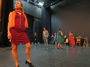 FITAG 2018 - Representaci&oacute; de l'obra Oceans, a c&agrave;rrec del grup El Mirall, de Blanes, al Teatre Municipal