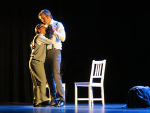 FITAG 2018 - Representació de l'obra 'Persona, yo y nosotros al mismo tiempo', del grup La Peseta Teatro, al Teatre Municipal