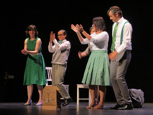 FITAG 2018 - Representació de l'obra 'Persona, yo y nosotros al mismo tiempo', del grup La Peseta Teatro, al Teatre Municipal