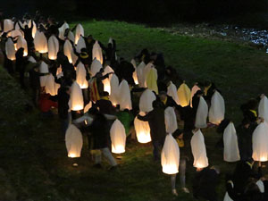 Il&middot;lumina la Llibertat. Acci&oacute; de protesta pels quatre mesos de pres&oacute; de Jordi Cuixart i Jordi S&aacute;nch