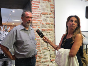 Inauguració de l'exposició '55 urnes per la Llibertat' a la Casa de la Catalanitat de Perpinyà