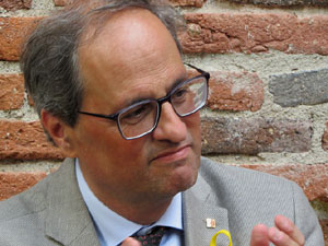 Inauguració de l'exposició '55 urnes per la Llibertat' a la Casa de la Catalanitat de Perpinyà