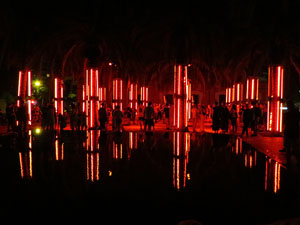 Festival Temps d'Art. Espectacle Clúster al Parc Central de Girona