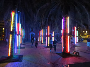 Festival Temps d'Art. Espectacle Clúster al Parc Central de Girona