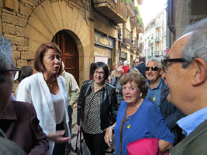 Centenari del xuixo. Descobriment d'una placa commemorativa a la Cort Reial de Girona