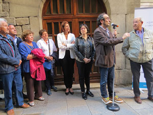 Centenari del xuixo. Descobriment d'una placa commemorativa a la Cort Reial de Girona