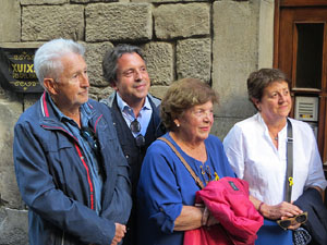 Centenari del xuixo. Descobriment d'una placa commemorativa a la Cort Reial de Girona