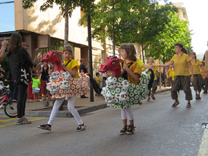 Commemoraci&oacute; de l'1-O al Col&middot;legi Verd