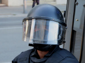 Concentraci&oacute; per l'1-O davant la subdelegaci&oacute; del Gobierno a Jaume I