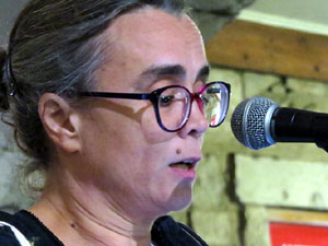 Concentració a la plaça del Vi per la llibertat dels presos polítics, amb Joanjo Bosk