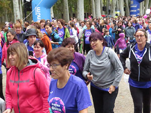 Cursa de la Dona 2018. Concentraci&oacute; i sortida del Parc de la Devesa, cursa pels carrers de Girona i arribada a la Copa