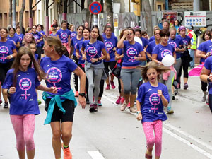 Cursa de la Dona 2018. Concentraci&oacute; i sortida del Parc de la Devesa, cursa pels carrers de Girona i arribada a la Copa